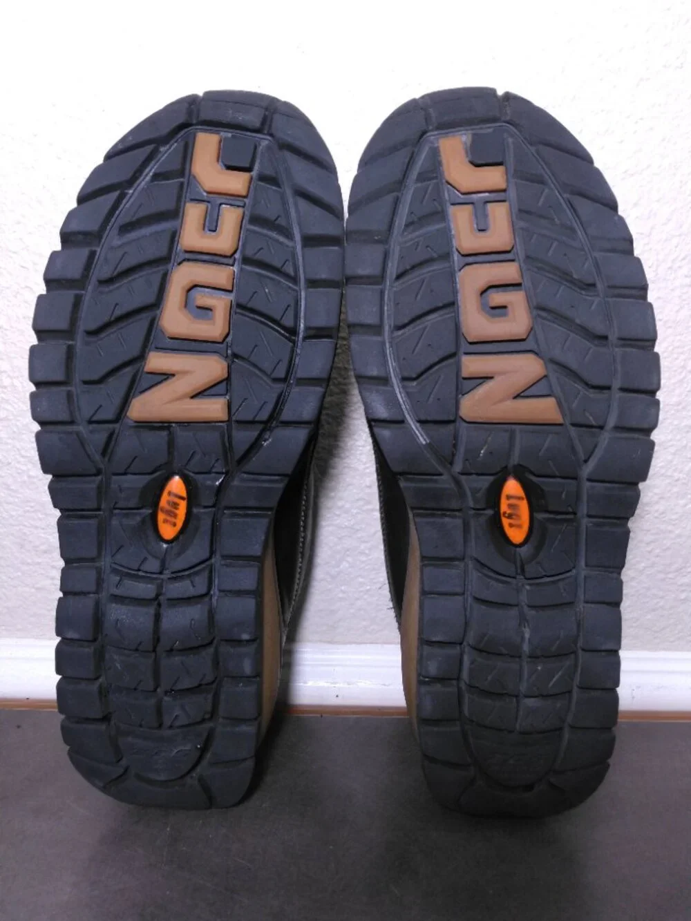 LUGZ Shoes Mens SIZE 10.5 ZCS 2000 COMPOUND Leather Boot SNEAKERS Black Gum VTG